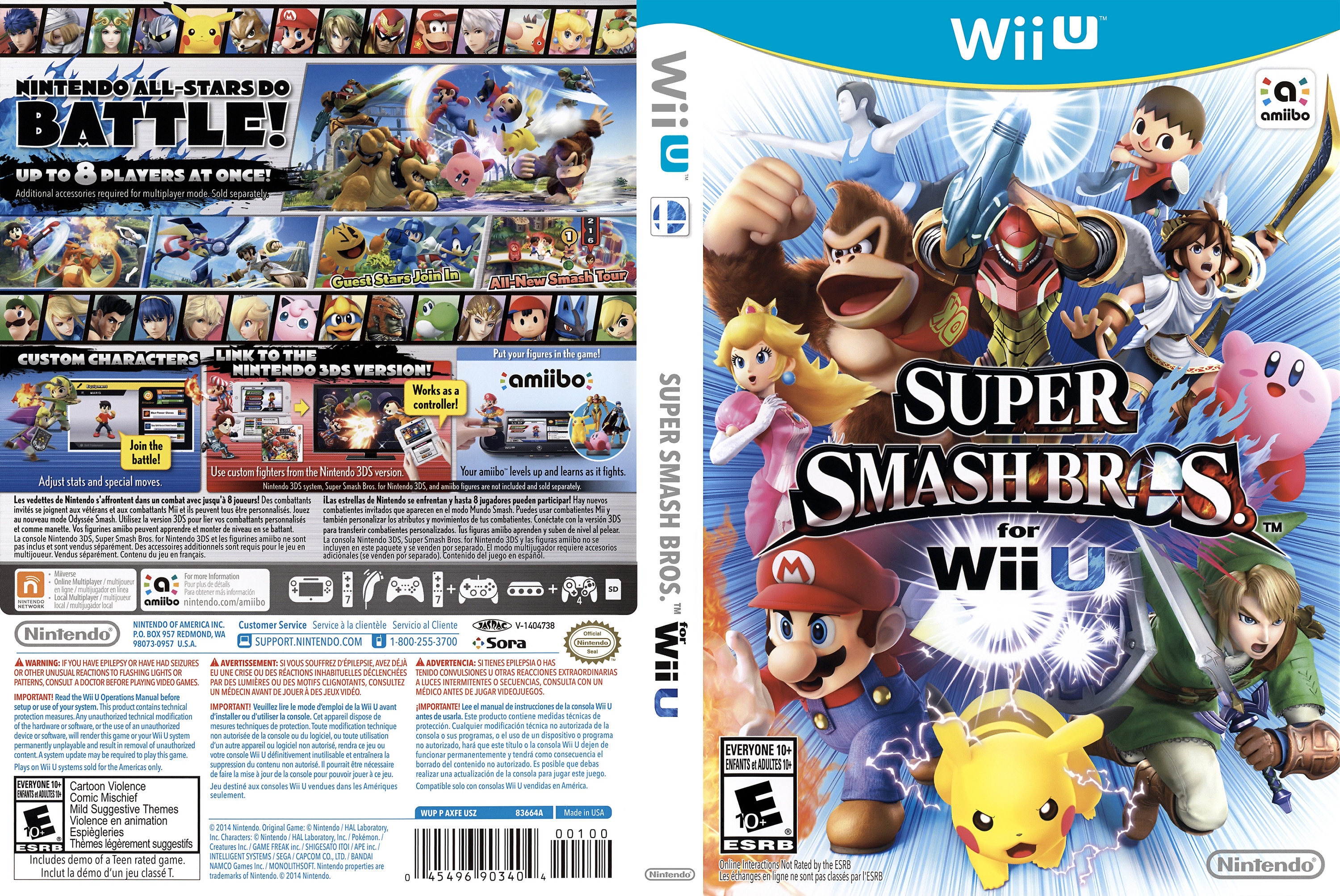  Super Smash Bros. - Nintendo Wii U : Nintendo of America:  Everything Else