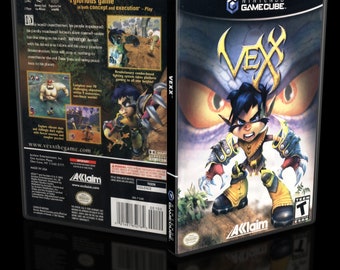 Vexx Advance Case GameCube Custom Case Pack No Game Included