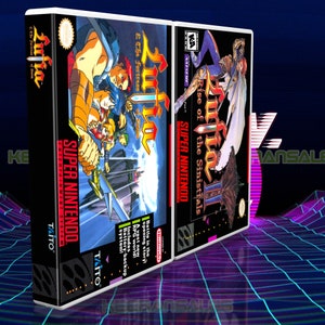 Lufia 1 and 2 The Fortress of Doom & Rise of the Sinistrals SNES Game Case, No Game Included