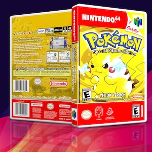 Yellow on N64 - N64 Case - No Game Included