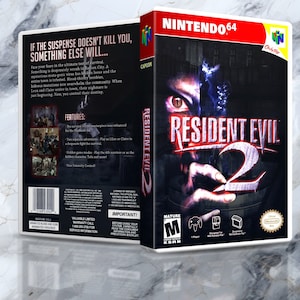 Resident Evil 2 - N64 Case - No Game Included