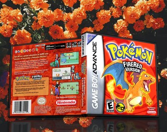 Pokemon FireRed Spiel Hülle - Game Boy Color Spiel Hülle - Kein Spiel Enthalten