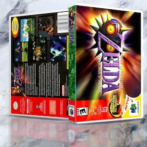 Legend of Zelda Majoras Mask - N64 Case - No Game Included