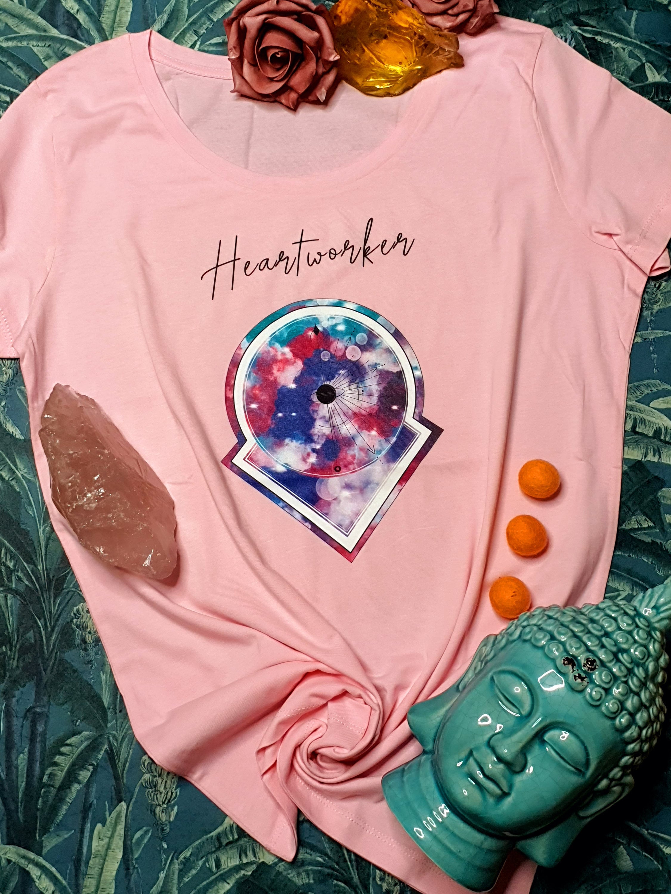 Heartworker Light Coded Fairtrade Organic T-shirt - Etsy