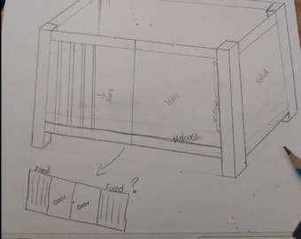 For Debs: Deposit on a handmade Montessori bed UK Small Double in beech