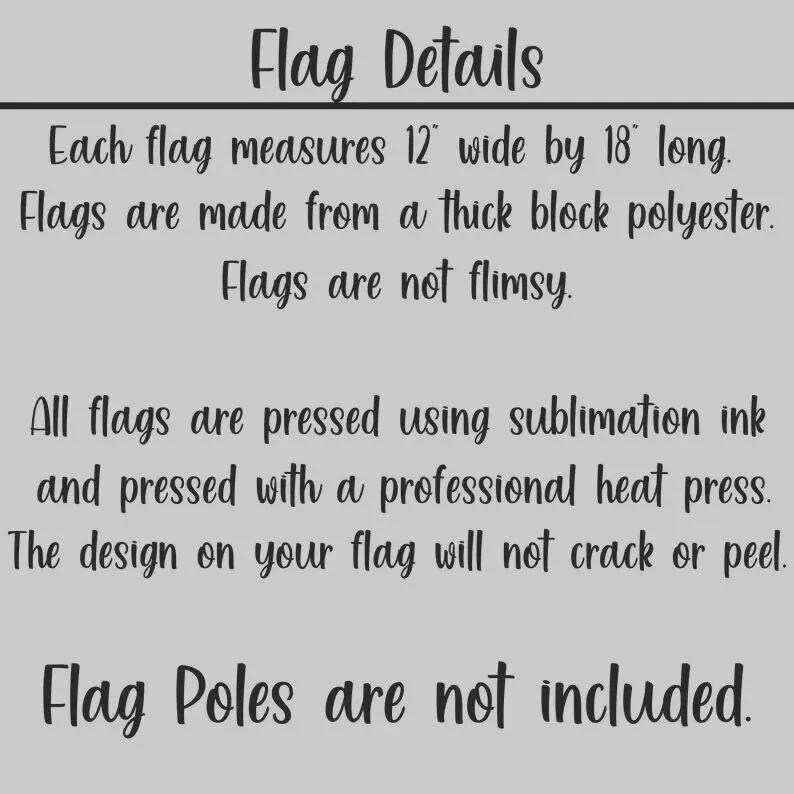 Funny Saying Garden Flag 