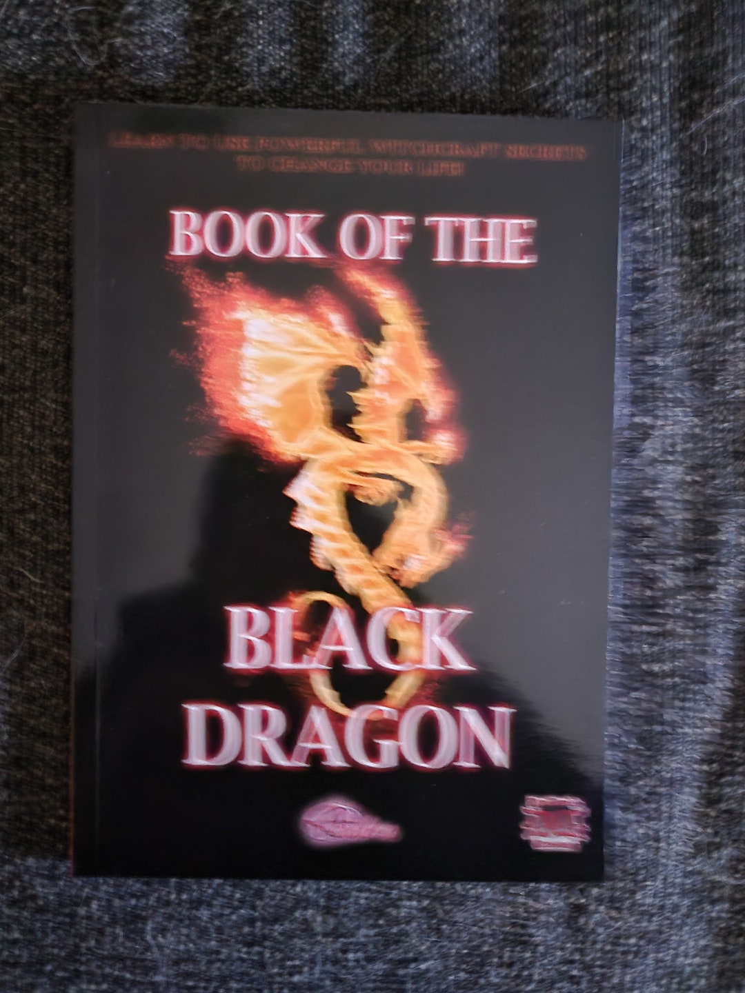 Book of the Black Dragon by Audra, Grimoire, Black Magick Etsy