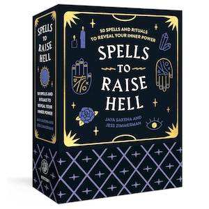 Cartes Sorts pour Raise Hell : 50 cartes Sorts et Rituels pour Révéler votre Pouvoir Intérieur par Jaya Saxena, Jess Zimmerman