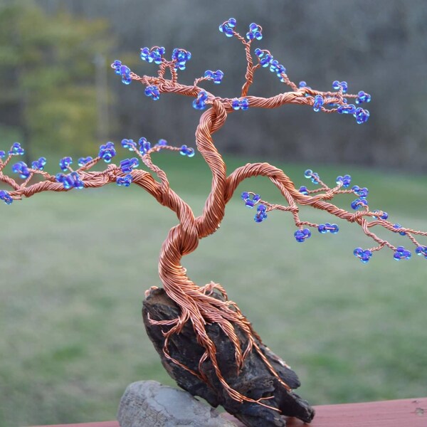 Wire Bonsai Etsy