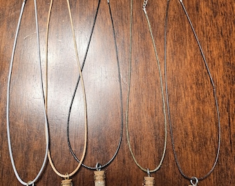 Gray Wolf Fur Necklace