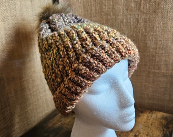 Desert Sunrise Beanie - Unique and Colorful Headwear for Any Occasion