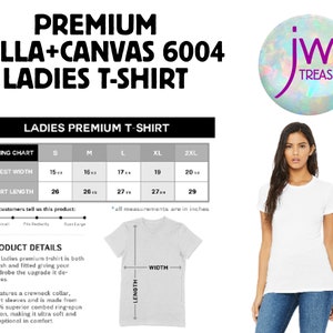 JW T-shirt Women's Cut Shirt Gift for JWs BellaCanvas 6004 Fruitage of Holy Spirit Shirt image 7