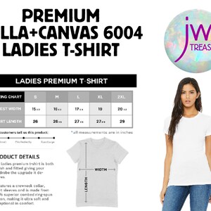 JW T-shirt Women's Cut Shirt Gift for JWs BellaCanvas 6004 Fruitage of Holy Spirit Shirt image 6