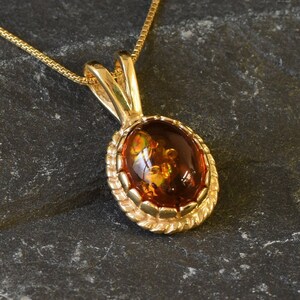 Gold amber necklace clearance