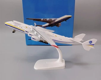 Antonov An-225 Mriya 20cm Aircraft Model Metal Model Airplane Biggest Cargo Design Retro