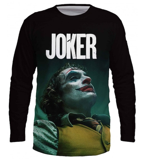 Joker Men T-shirt Long Sleeve Bulgarian Print High Quality T-shirt