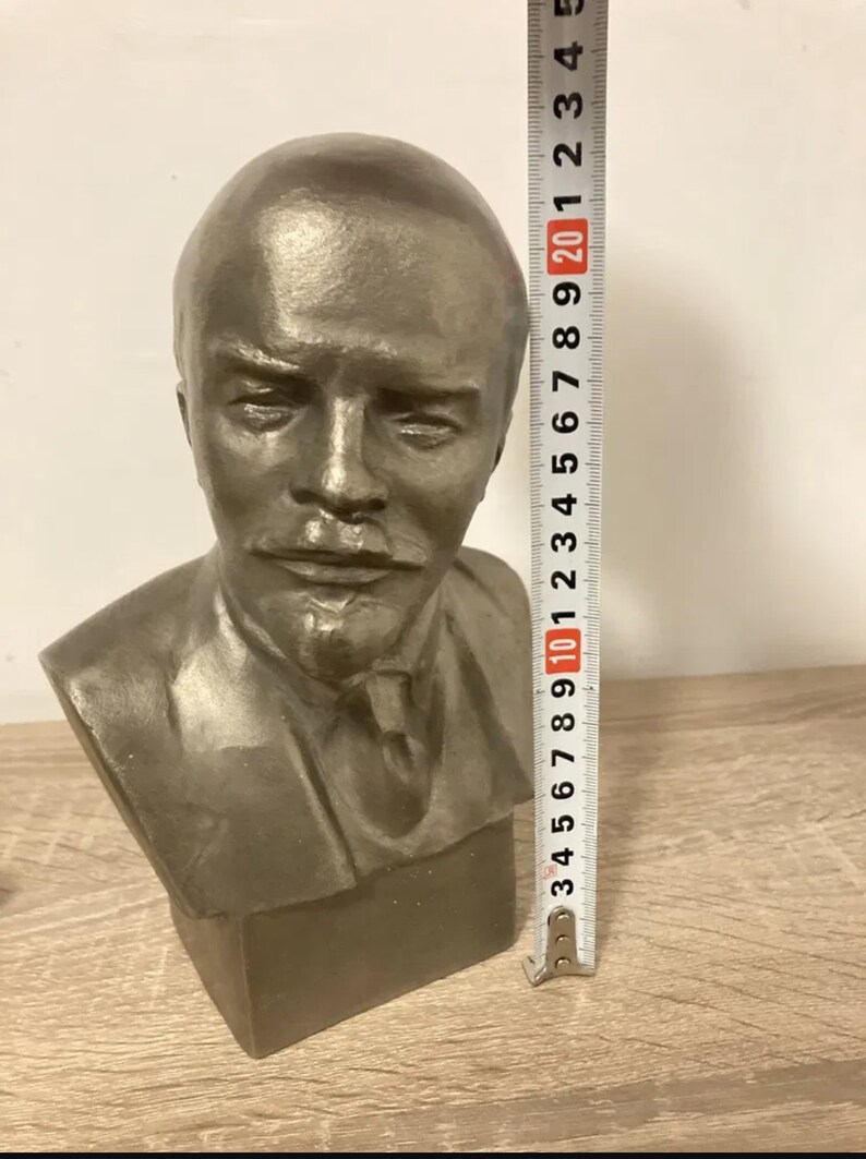 Lenin Aluminium Bust of Lenin Statue Lenin Soviet Leader USSR Etsy