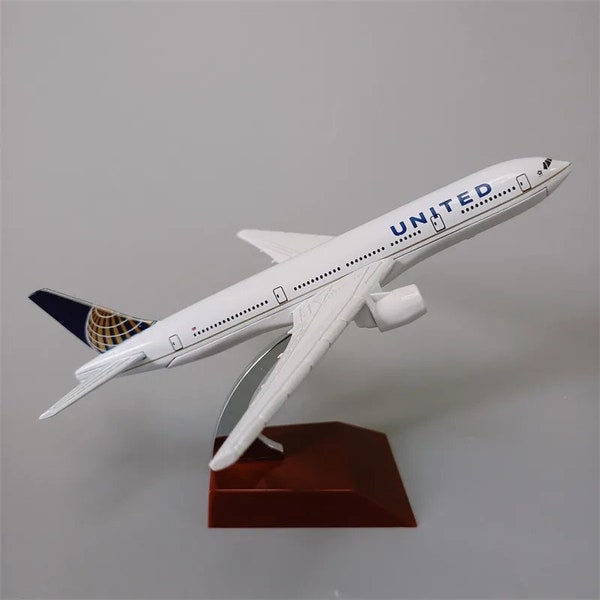 United Boeing 747 16cm Aircraft Model Metal Model Airplane United Design Retro