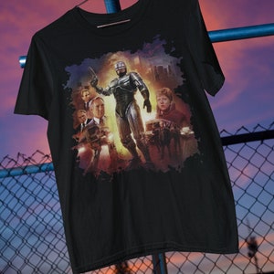 Robocop Shirt 80&#39;s Movie Shirts SciFi T-Shirt Robocop Tee Robocop Graphic Shirt Dad Gift Robocop Fan Shirt 80&#39;s Tees Gift For Him Robocop