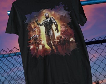 Robocop Shirt 80's Movie Shirts SciFi T-Shirt Robocop Tee Robocop Graphic Shirt Dad Gift Robocop Fan Shirt 80's Tees Gift For Him Robocop