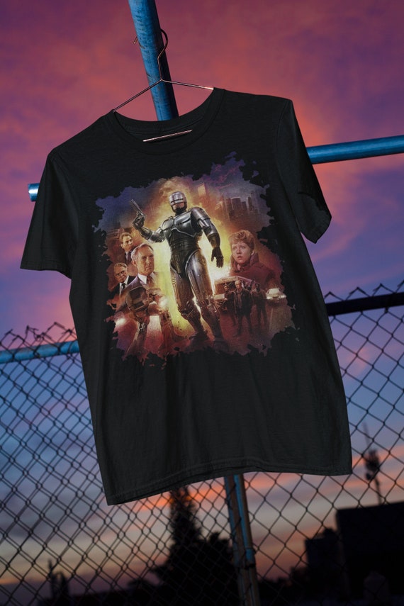 Robocop Shirt 80's Movie Shirts SciFi T-Shirt Robocop Tee Robocop Graphic Shirt Dad Gift Robocop Fan Shirt 80's Tees Gift For Him Robocop