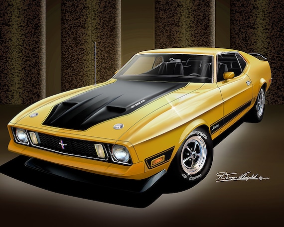 67 Mustang Fastback Mach 1