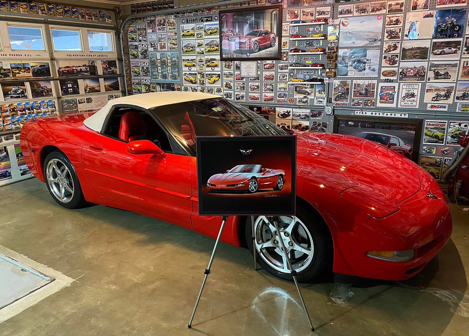 2004 Chevrolet Corvette C5 Mallett Hammer Art Prints by Danny Whitfield