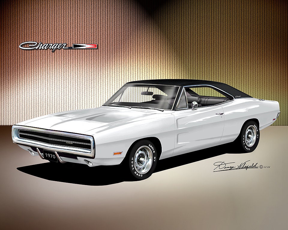 Dodge charger art