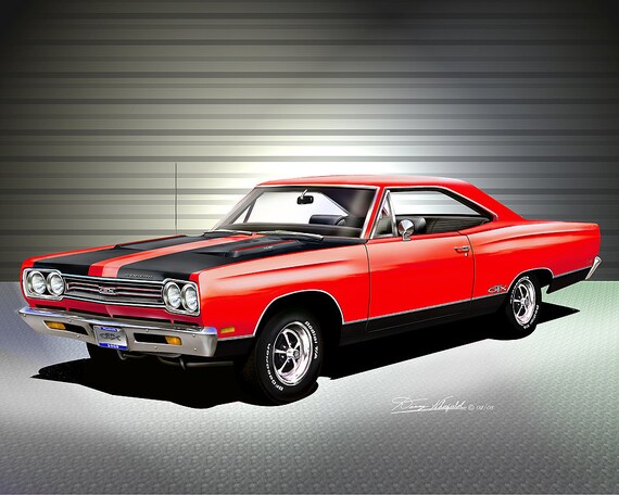 【ビンテージ】fartco loveearart 70’s Plymouth Vintage 1970s Original 1968 Plymouth Road Runner Superbird