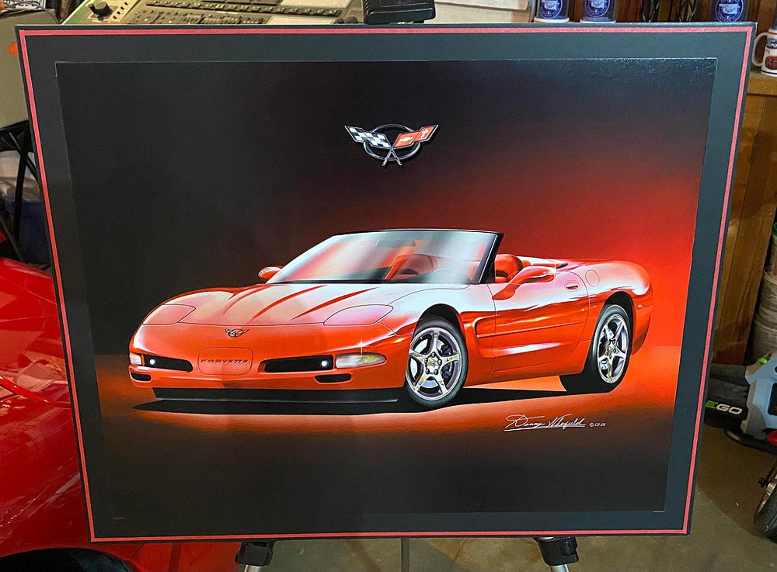 2004 Chevrolet Corvette C5 Mallett Hammer Art Prints by Danny Whitfield