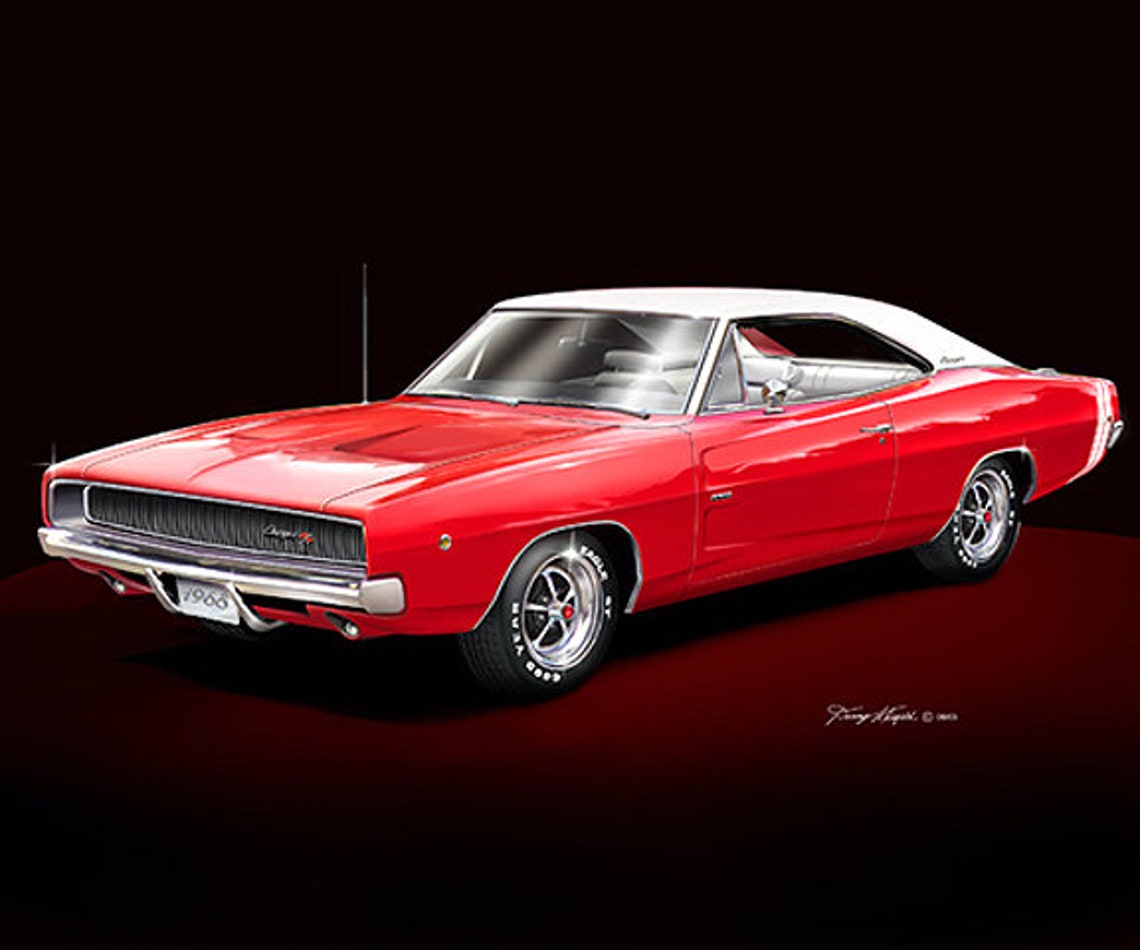 Dodge charger art