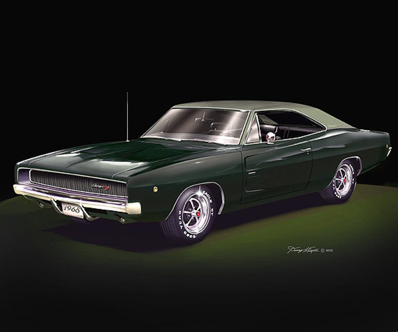 Dodge charger art