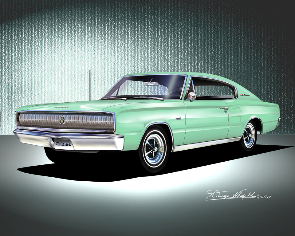 Dodge charger art