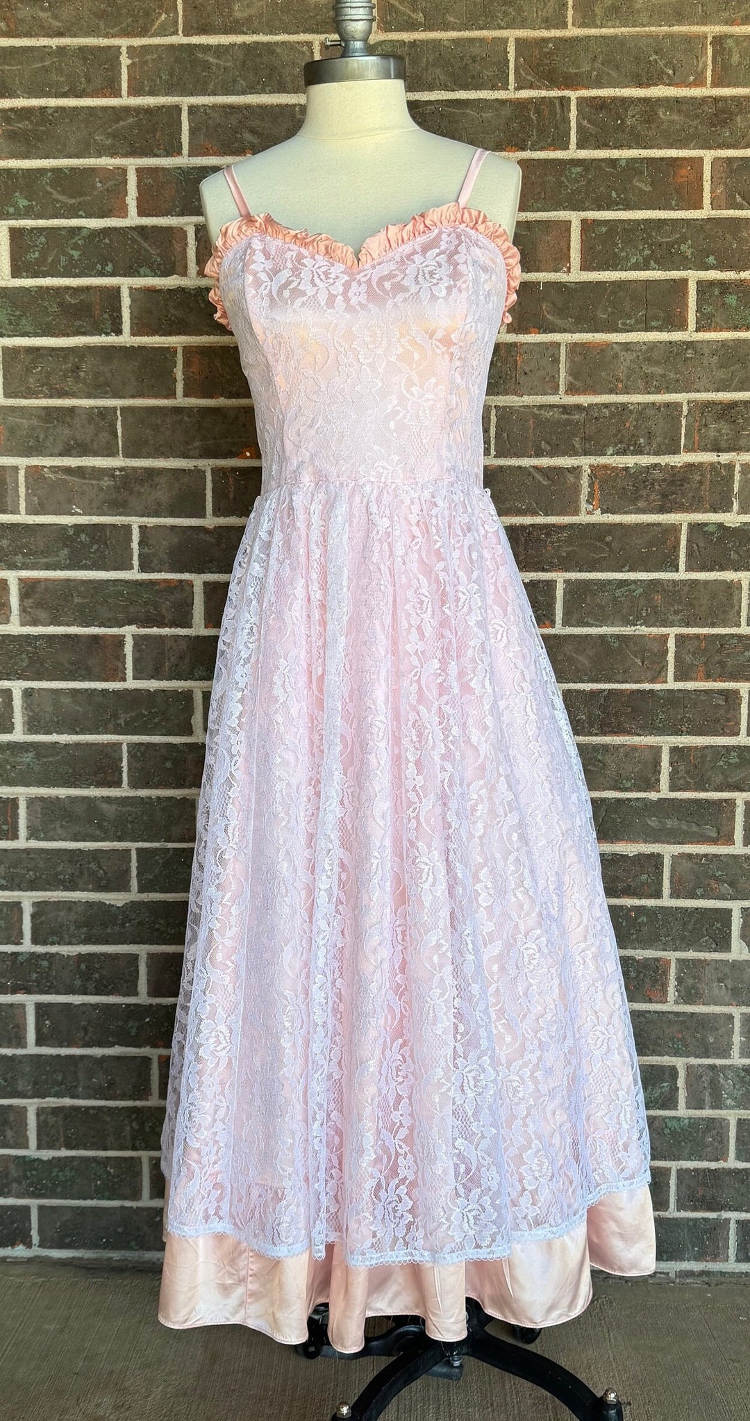 80年代 GUNNE SAX JESSICA McCLINTOCK ドレス Vintage 1980's 