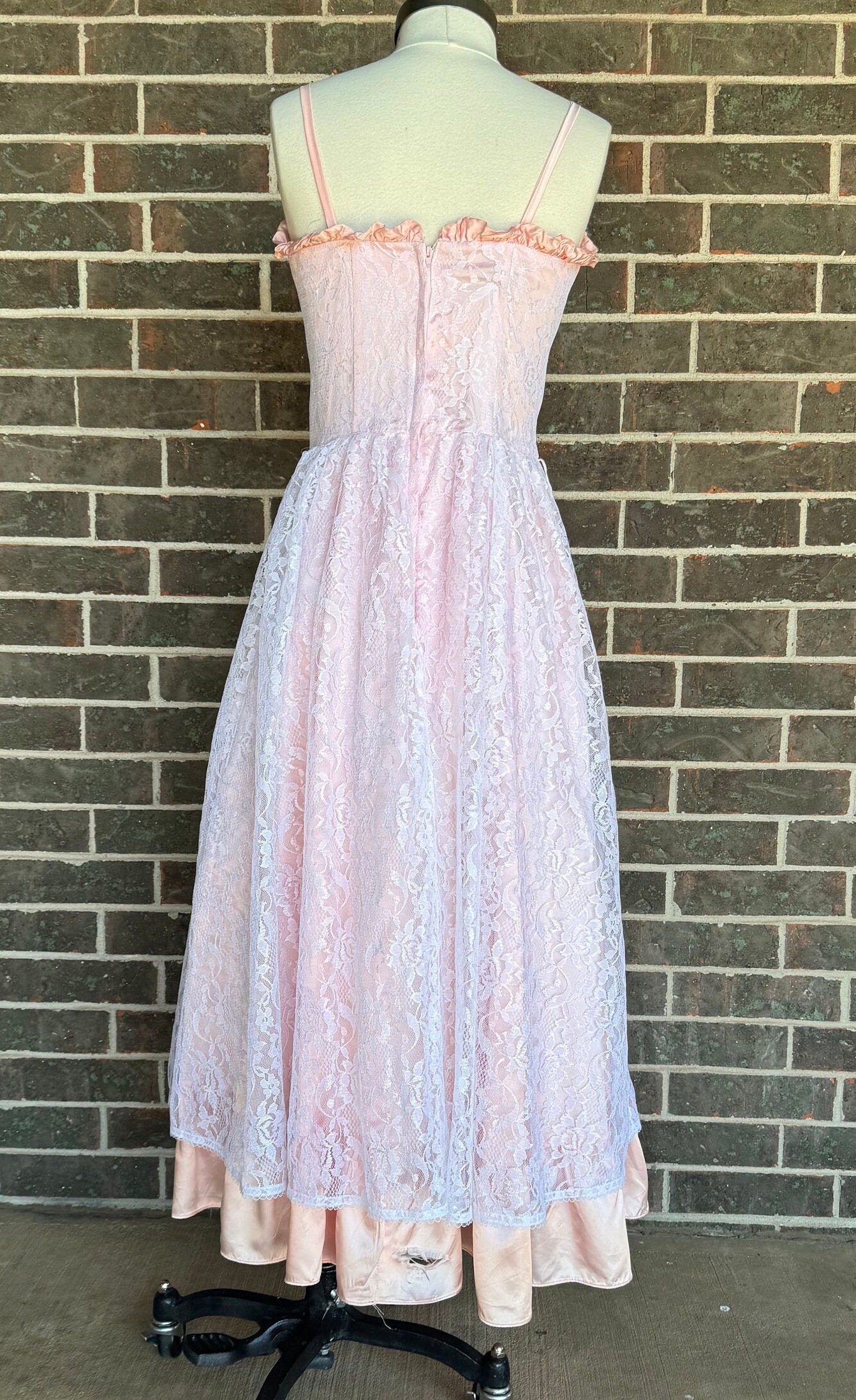 80年代 GUNNE SAX JESSICA McCLINTOCK ドレス 80's Gunne Sax by Jessica Mcclintock Little Bo Peep Striped