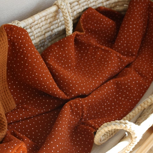 Waffle Blanket Baby Muslin Baby Blanket Gender Neutral Baby Etsy Canada