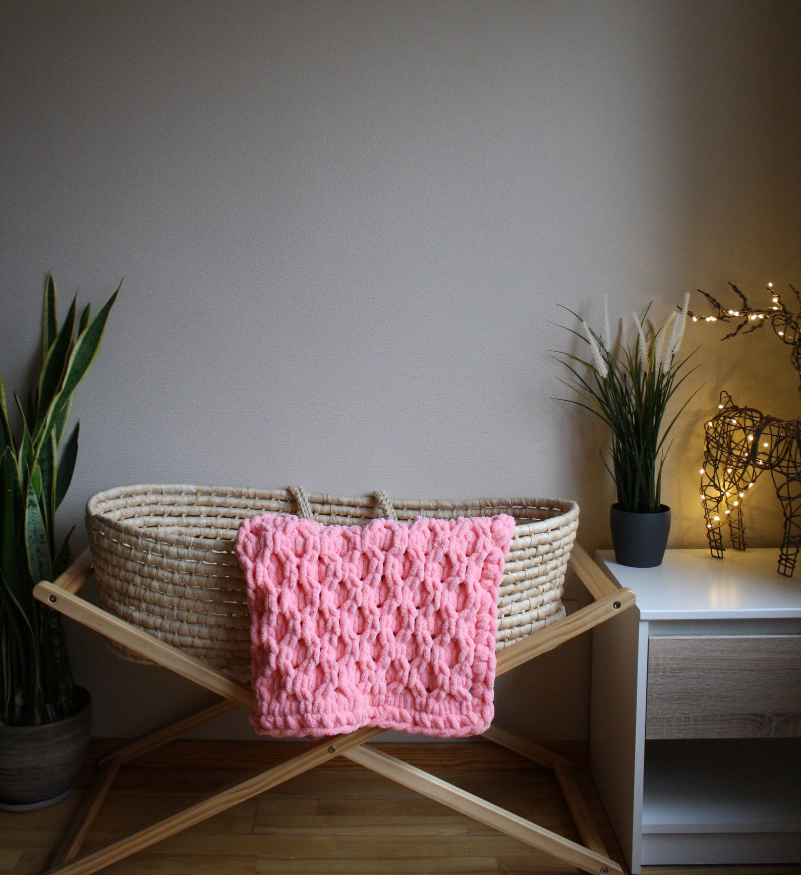 Knit Baby Blanket Pram blanket New baby gift Knit baby Etsy