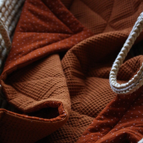 Waffle Blanket Baby Muslin Baby Blanket Gender Neutral Baby Etsy Canada