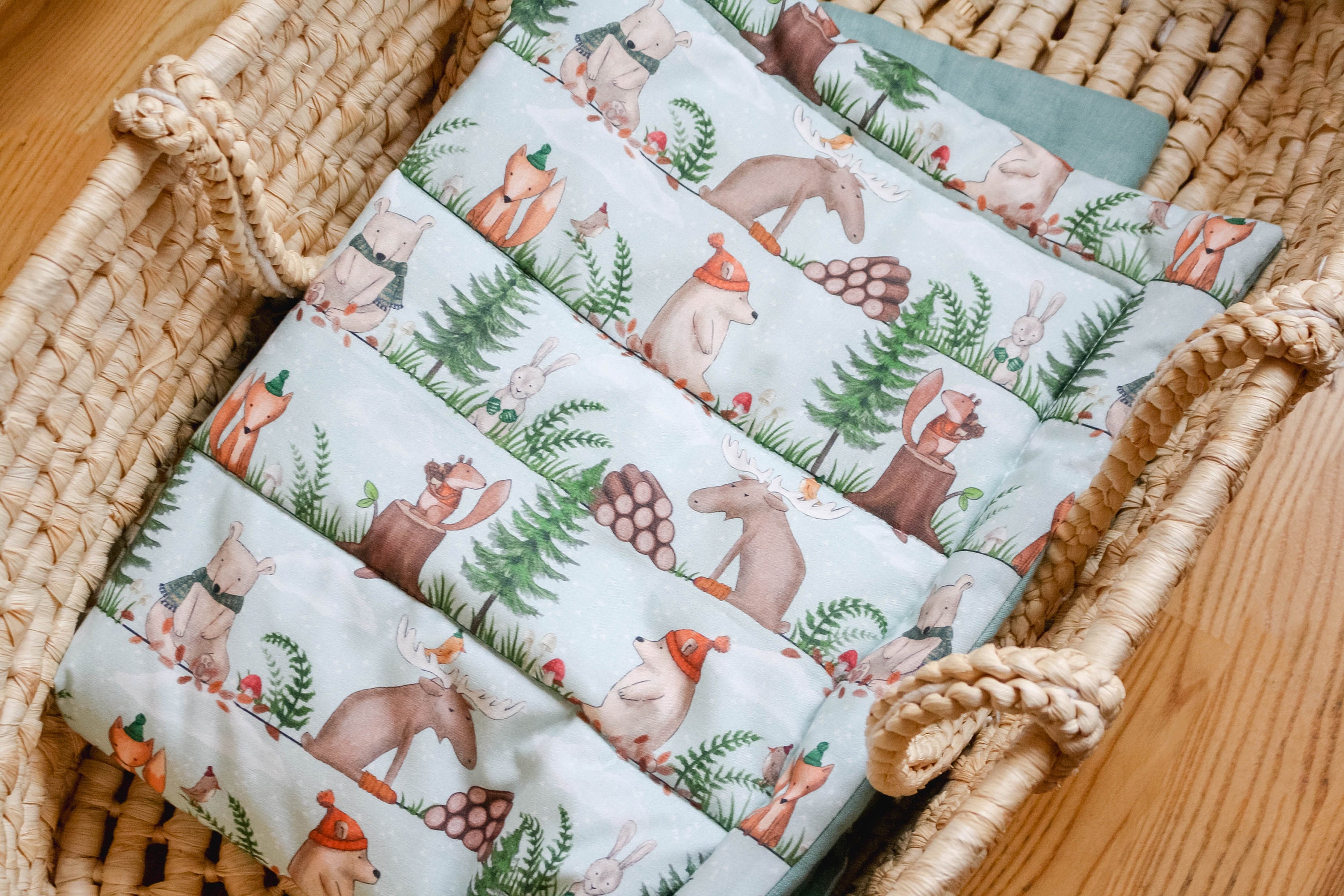 Linen Baby Blanket Mint Baby Blanket Gender Neutral Baby Etsy