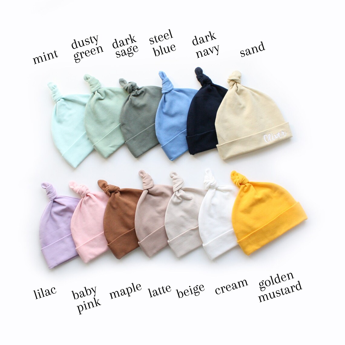 Personalized Baby Bunny Ears Hat Newborn Bunny Bonnet Baby Bunny Outfit ...