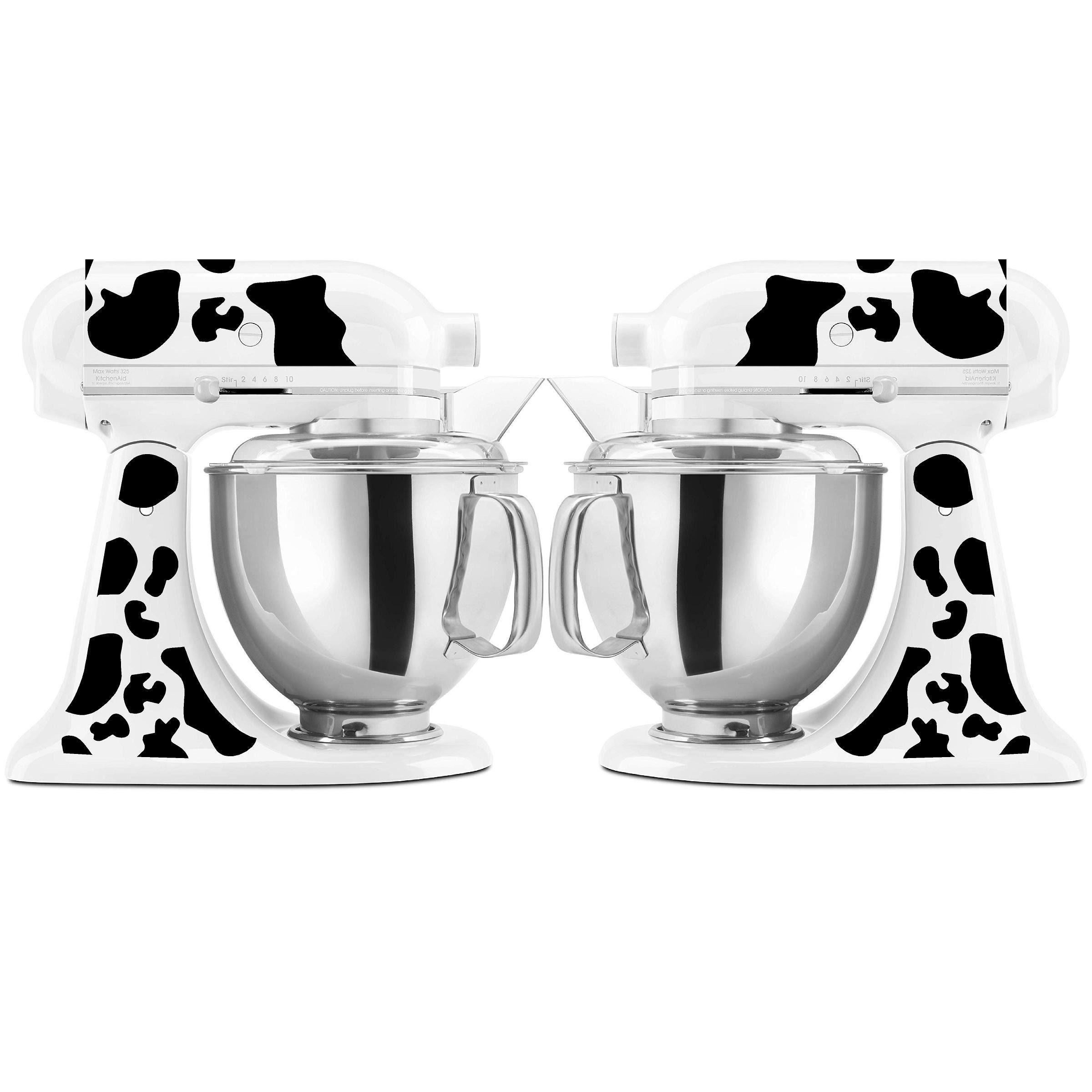 Cow Print White And Black Kitchen Aid Mixer Cover Compatible with
