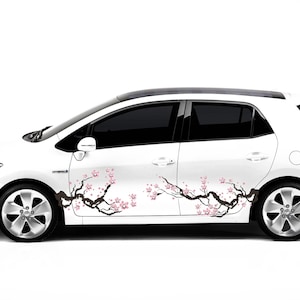 Cherry Blossom Car Floor Mats Western Car Mats Sakura Car