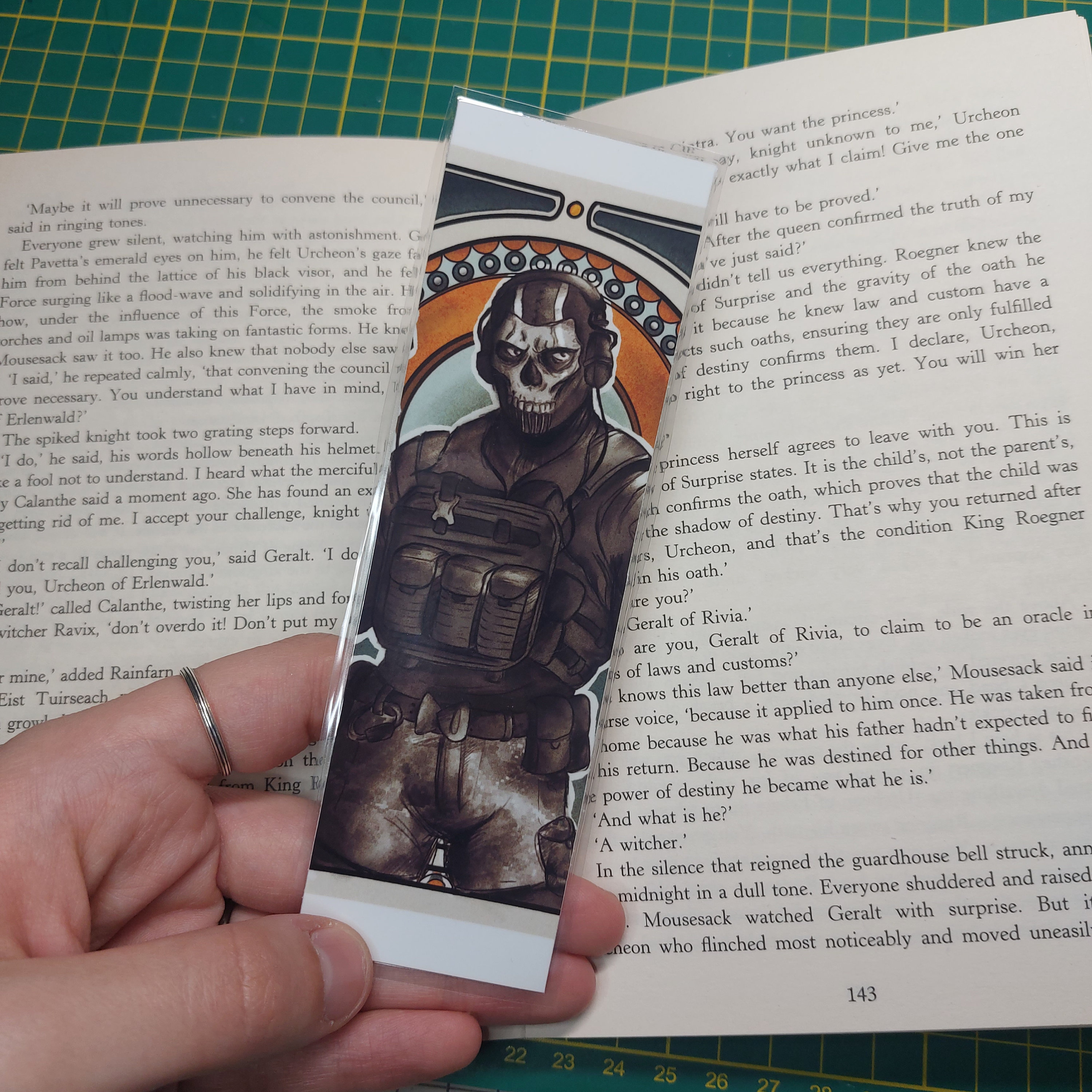 COD Ghost - Bookmark
