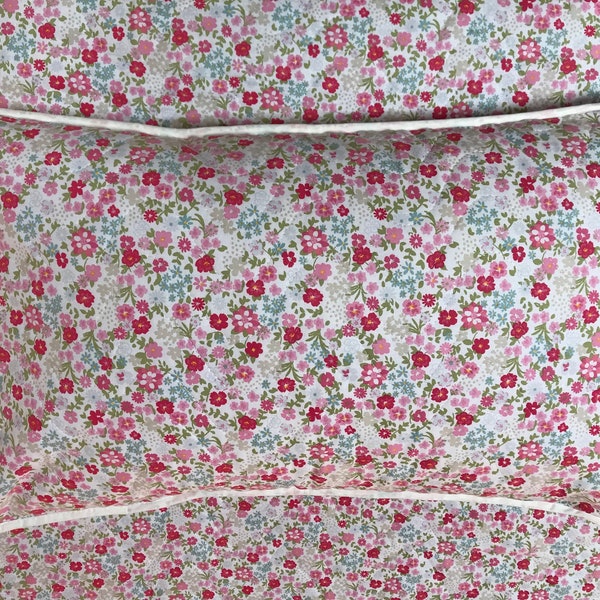 Summer quilt floral bedspread 100% cotton set 3 pieces double bed