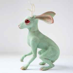 Rabbit with antlers