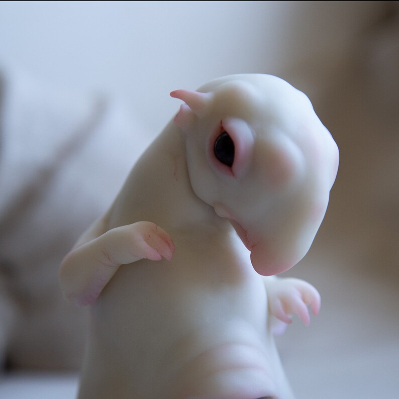 Weird animal Tapir hybrid figurines Pregnant alien with | Etsy