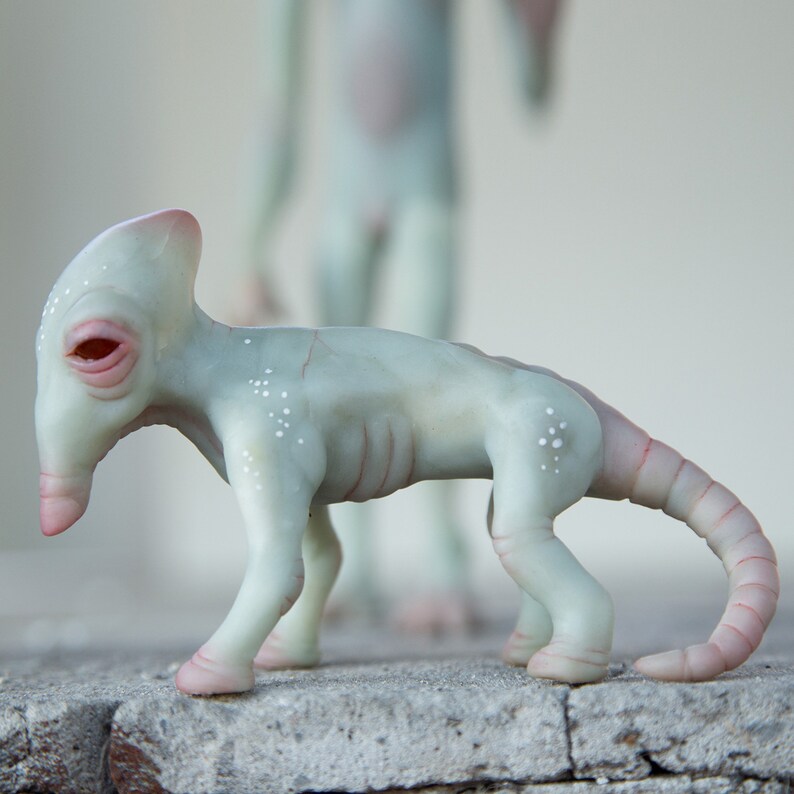strange alien creature