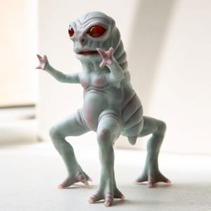 Enfield Horror Of Illinois, Cryptid Art Doll Creature, Horror Creepy Mythical Monster, Polymer Clay Figurine