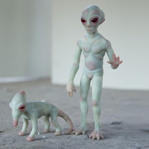area 51 alien with pet