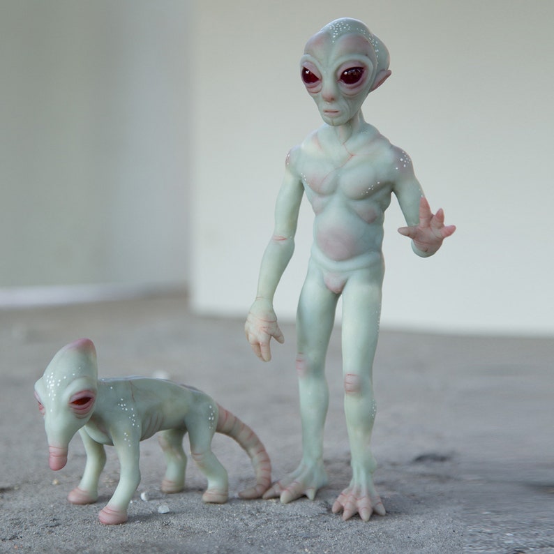 area 51 alien with pet